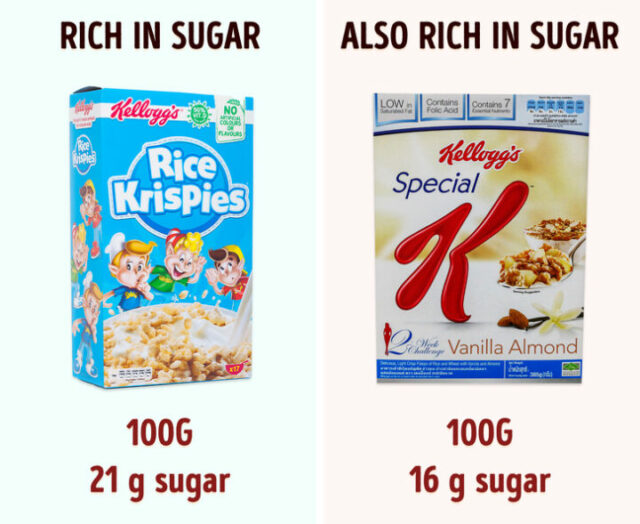 15 Unexpected Food Comparisons Can help you in the diet 