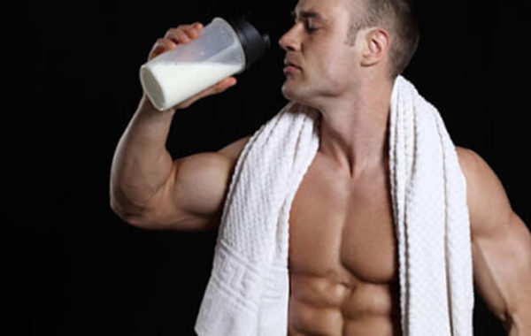 Muscle Growth with milk