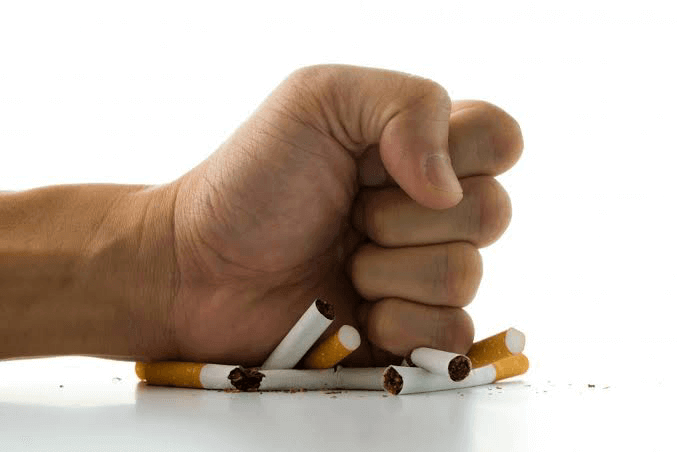 Quit smoking to Control cholesterol levels