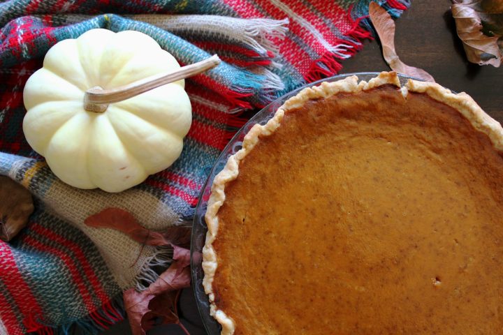 Healthy Pumpkin Pie With a Press-In Oat Crust
